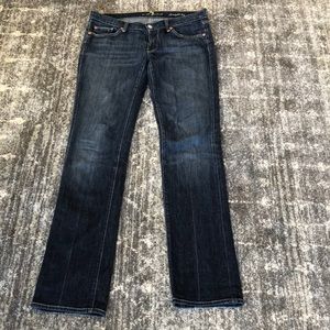 7 for all mankind straight leg jeans - size 29